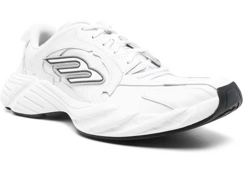 Sneakers Balenciaga Monday Sneakers WHITE / BLACK / GREY Barbati (BM 17929396) 2