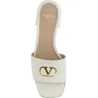 Sandale Dama - Sandale Valentino Garavani Vlogo Sandals IVORY Femei (BM 17929465) - B-mall.ro