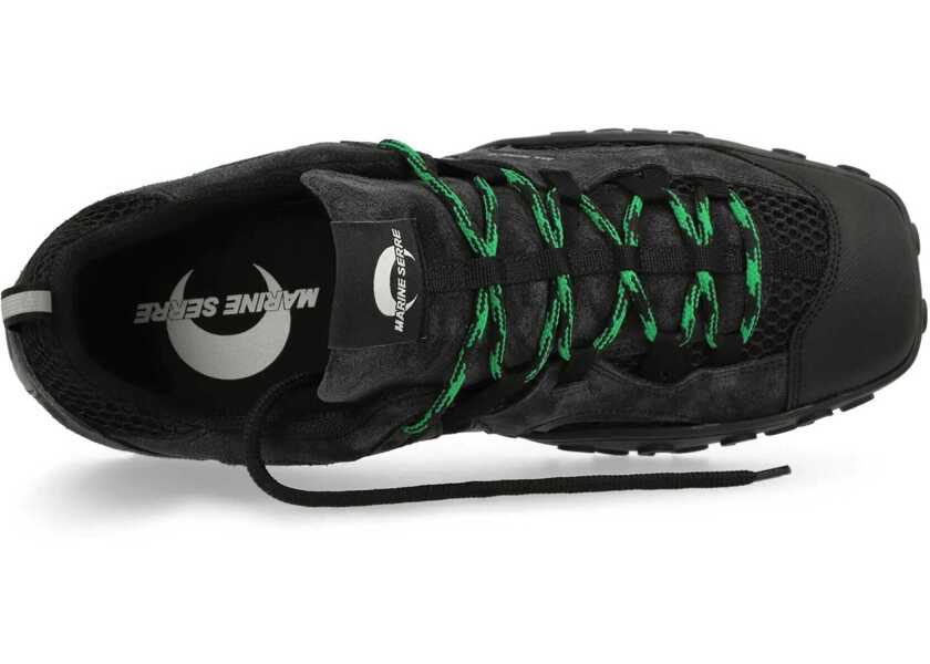 Sneakers MARINE SERRE Ms Rise Ii Sneaker BLACK Femei (BM 17929612) 5