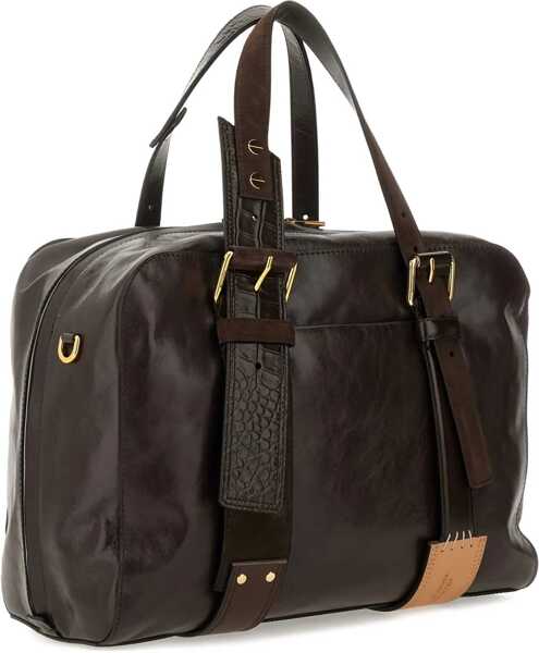 Genti de umar Moschino Leather Bag. BROWN Femei (BM 17929642) 3
