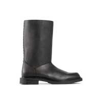 Bocanci casual Fendi Leather Frame Boots Barbati