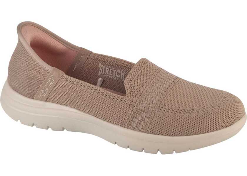 Mocasini SKECHERS Slip-Ins On The Go Flex - Camellia Beige Femei (BM 17929834) 1