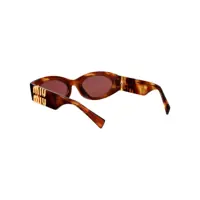 Ochelari de soare Miu Miu Dama - Ochelari de soare Miu Miu Miu Miu Sunglasses TABACCO STRIATO Femei (BM 17930097) - B-mall.ro
