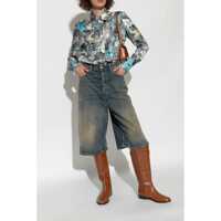 Bocanci Tory Burch Dama - Bocanci Tory Burch Tory Burch T Lock Riding Boot SIERRA COGNAC Femei (BM 17930361) - B-mall.ro