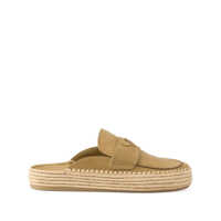 Pantofi cu toc Prada Suede Espadrilles Femei