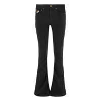 Blugi Lois Jeans Black Cotton Denim Jeans Femei
