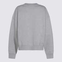 Pulovere THE ATTICO Dama - Pulovere THE ATTICO The Attico Round Neck Sweatshirt Clothing GREY Femei (BM 17930553) - B-mall.ro