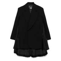 Sacouri Junya Watanabe Pleated Long Blazer Femei