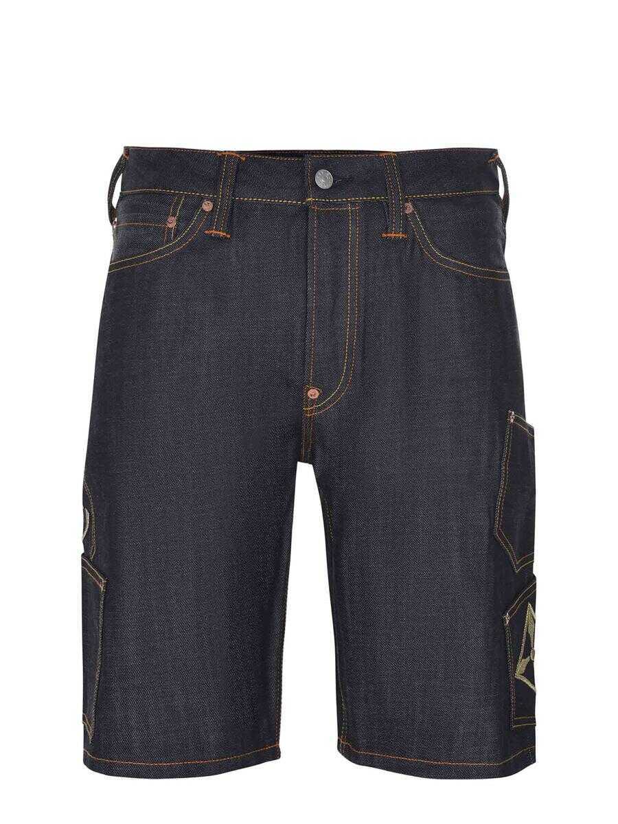 Pantaloni Evisu Evisu Shorts DENIM SCURO Barbati (BM 17930796) 1