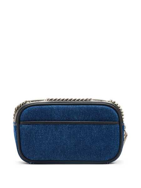 Genti de umar Marc Jacobs Marc Jacobs The Denim Chain Snapshot Crossbody Bag BLUE Femei (BM 17930835) 3