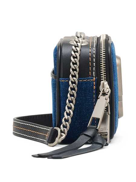 Genti de umar Marc Jacobs Marc Jacobs The Denim Chain Snapshot Crossbody Bag BLUE Femei (BM 17930835) 4