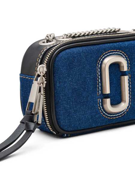 Genti de umar Marc Jacobs Marc Jacobs The Denim Chain Snapshot Crossbody Bag BLUE Femei (BM 17930835) 5