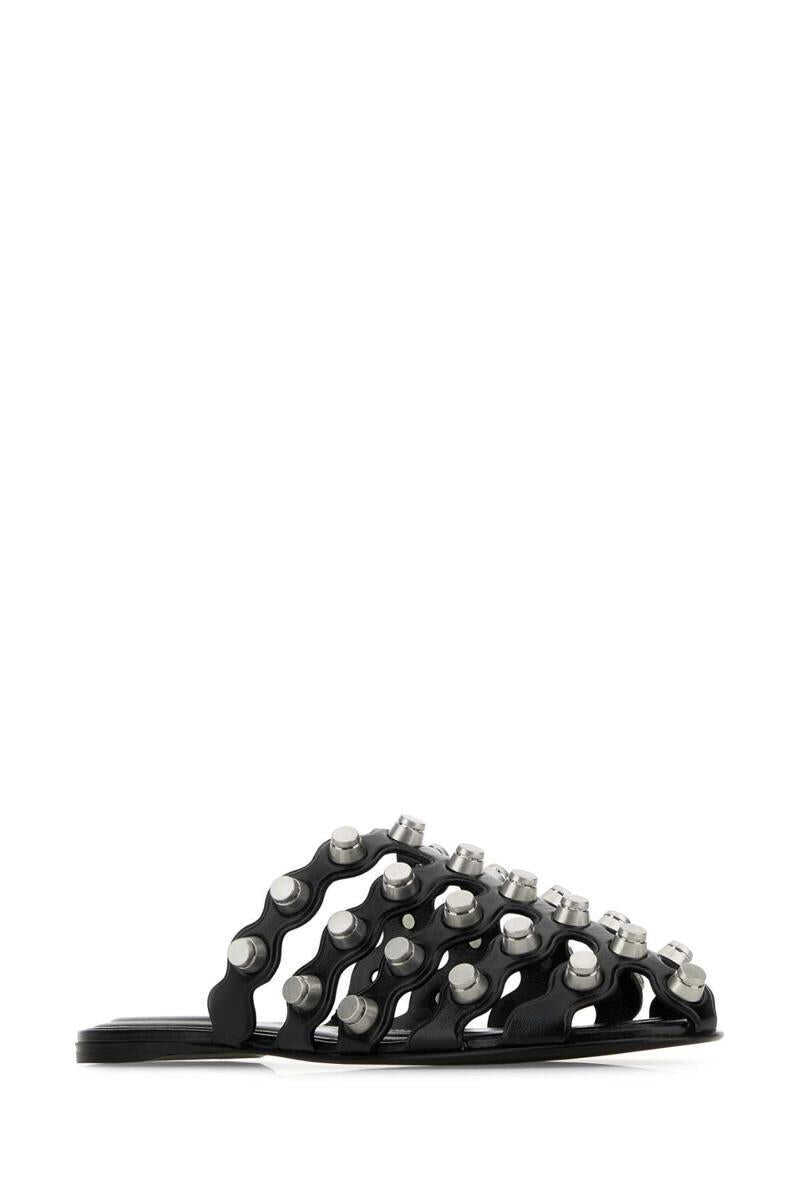 Sandale Alexander Wang Alexander Wang Slippers Black Femei (BM 17930898) 2