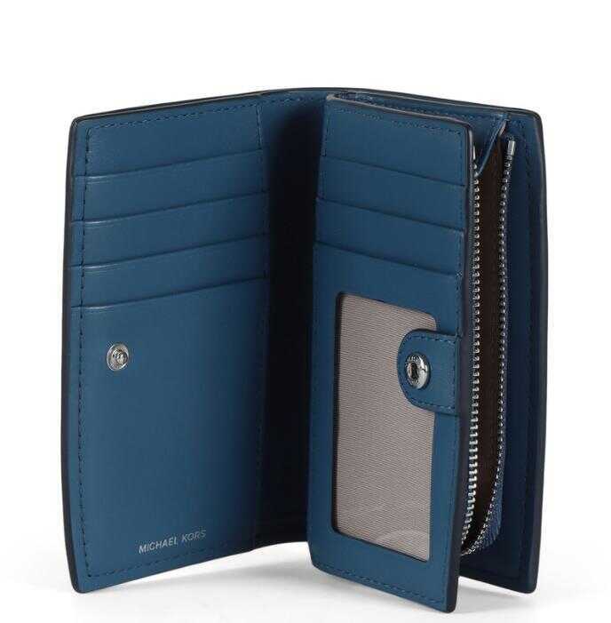 Portofele Michael Kors Michael Kors Wallets LIGHT BLUE/SILVER Femei (BM 17930958) 3
