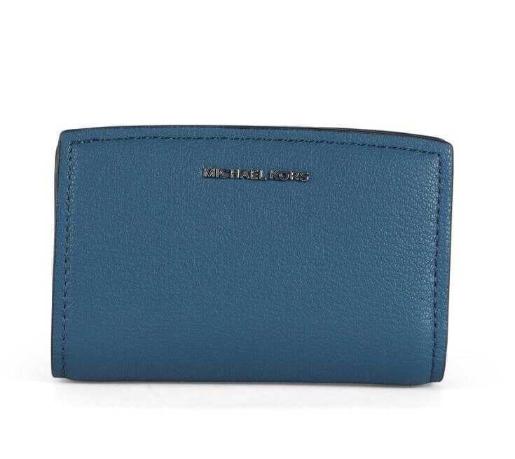 Portofele Michael Kors Michael Kors Wallets LIGHT BLUE/SILVER Femei (BM 17930958) 1