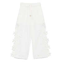 Pantaloni casual Self-Portrait Embroidered Trousers Femei