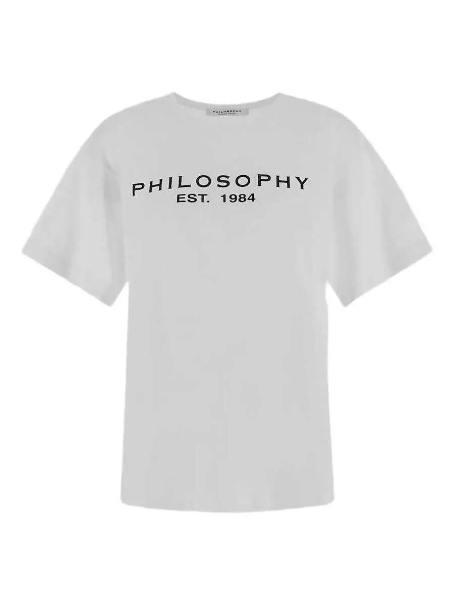 Tricouri Philosophy Philosophy Di Lorenzo Serafini T-Shirt Jersey Clothing WHITE Femei (BM 17932182) 1