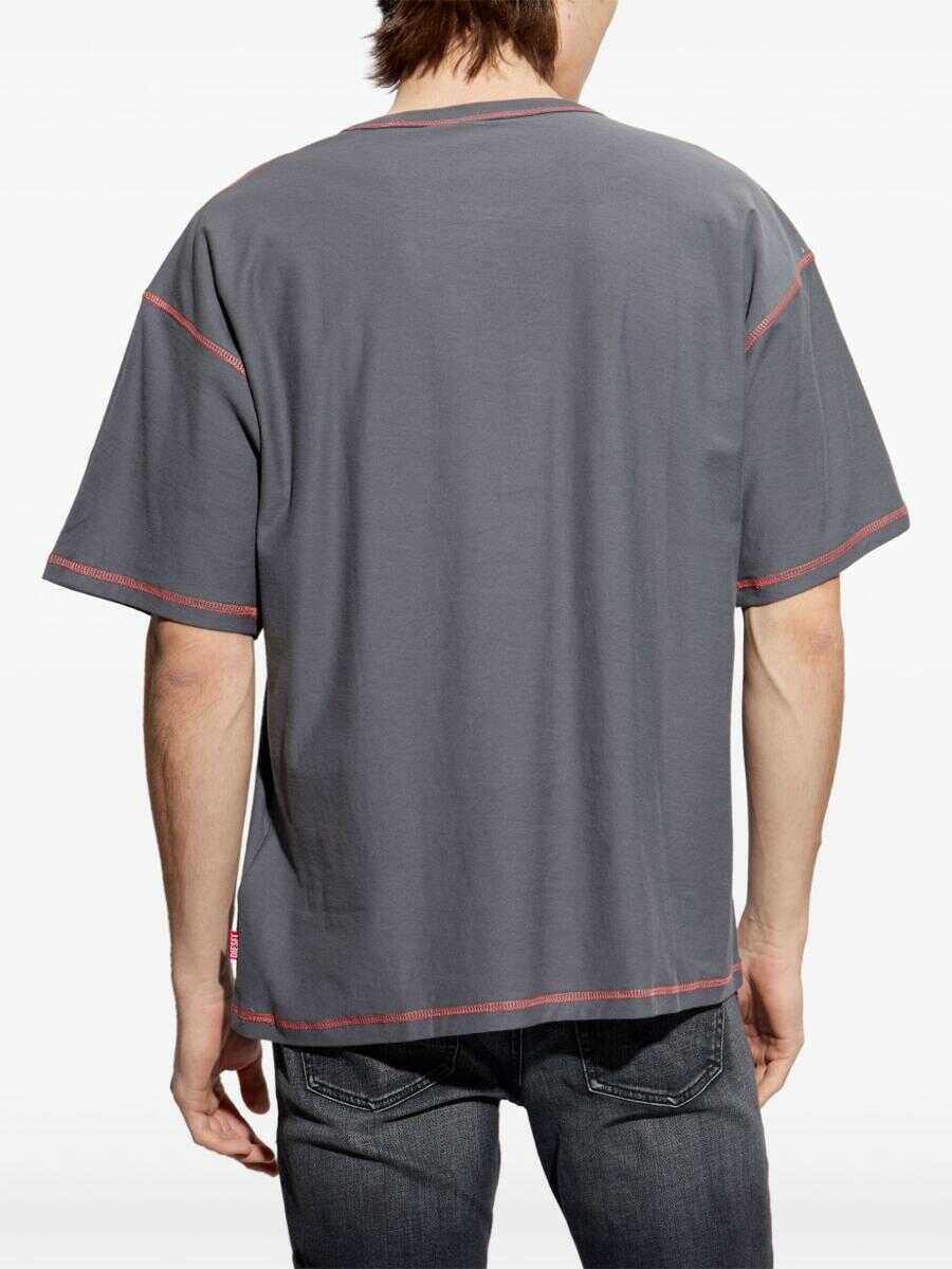 Topuri Diesel Diesel T-Shirts And Polos MULTICOLOR Barbati (BM 17932203) 4