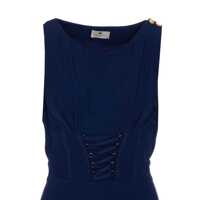 Rochii Elisabetta Franchi Dama - Rochii Elisabetta Franchi Elisabetta Franchi Dresses BLUE Femei (BM 17932257) - B-mall.ro