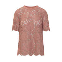 Topuri Dolce & Gabbana Pink Cotton Top Femei