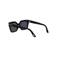 Accesorii Tom Ford Dama - Ochelari de soare Tom Ford Tom Ford Sunglasses NERO LUCIDO / FUMO POLAR Femei (BM 17933367) - B-mall.ro