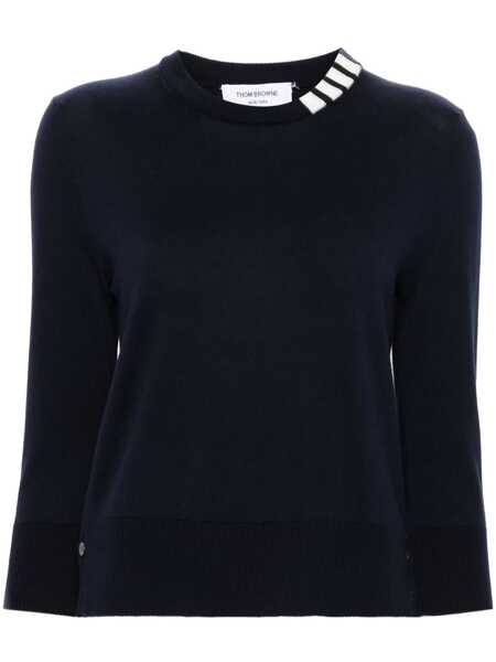 Pulovere Thom Browne Thom Browne Sweaters BLUE Femei (BM 17933379) 1