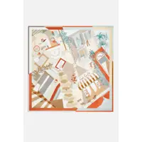Esarfe Fendi Printed Silk Foulard Femei