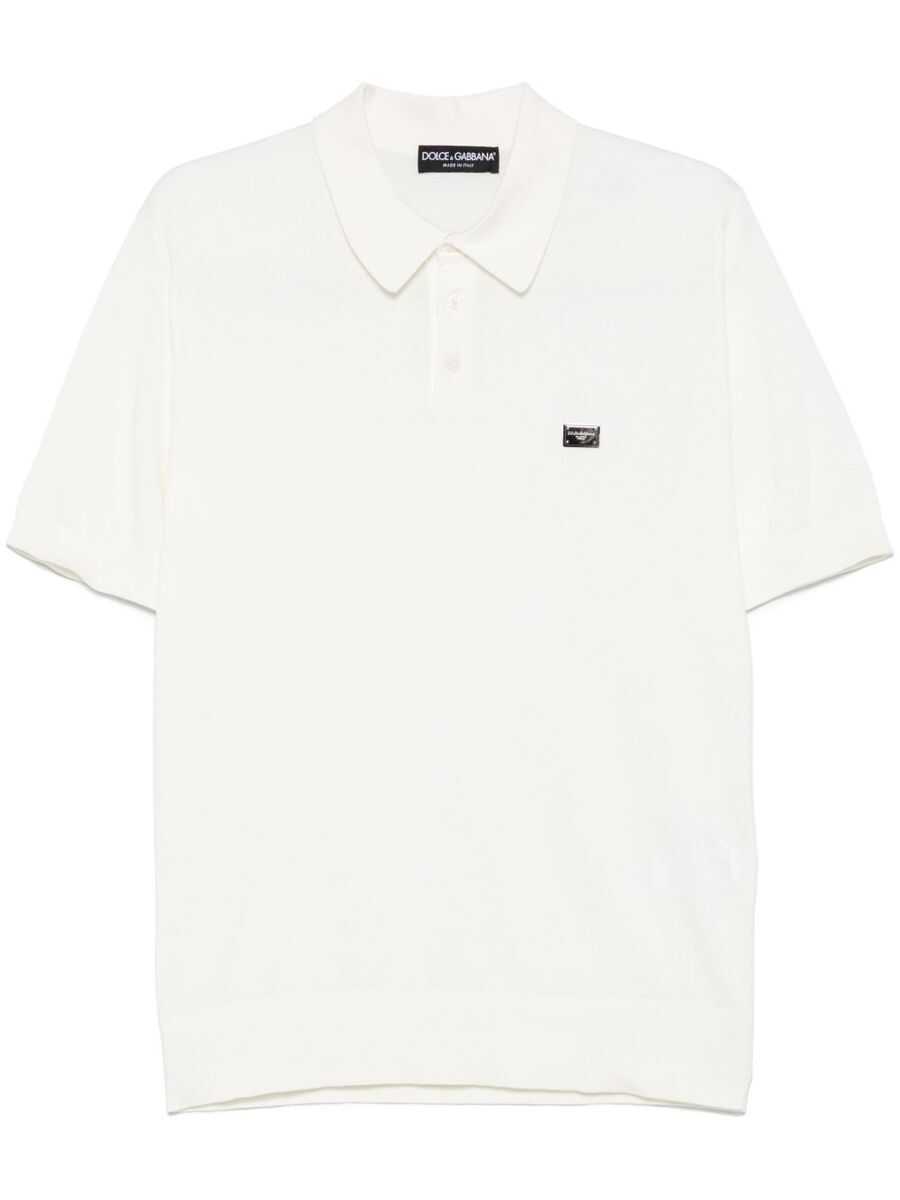 Camasi Dolce & Gabbana Dolce & Gabbana T-Shirts And Polos WHITE Barbati (BM 17933775) 1