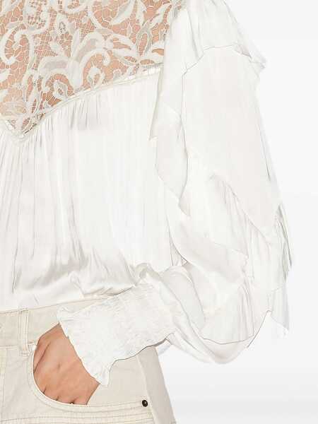 Topuri Isabel Marant Isabel Marant Top Beige Femei (BM 17933874) 5