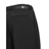 Pantaloni casual Jil Sander Dama - Pantaloni casual Jil Sander Jil Sander Long Relaxed Wide Leg Pleated Pant Clothing Black Femei (BM 17933919) - B-mall.ro