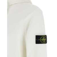 Bluze de trening Stone Island pentru Barbati - Bluze de trening Stone Island Stone Island Logo Badge Hoodie WHITE Barbati (BM 17934150) - B-mall.ro