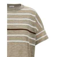 Pulovere Brunello Cucinelli Dama - Pulovere Brunello Cucinelli Brunello Cucinelli Lurex Stripes Sweater MULTICOLOR Femei (BM 17934381) - B-mall.ro