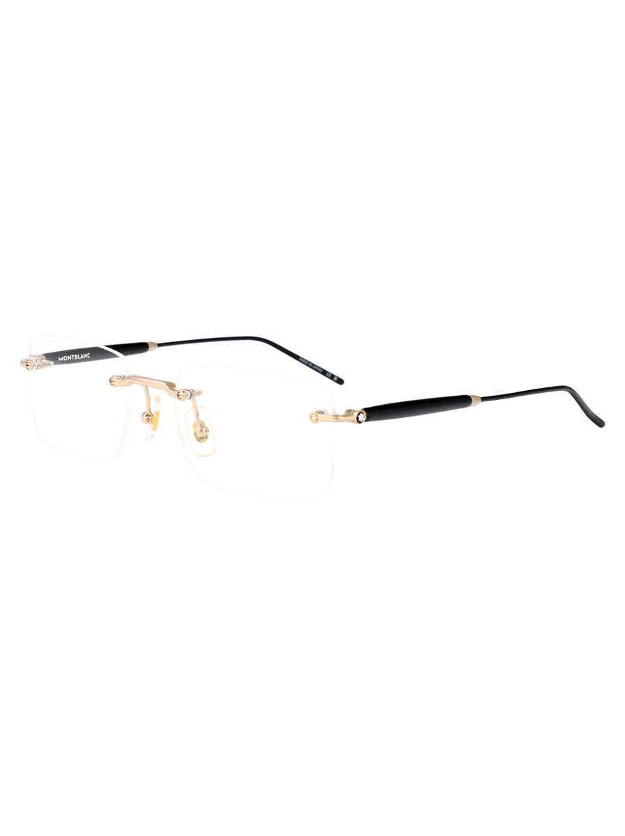 Ochelari de soare Montblanc Montblanc Optical GOLD-GOLD-TRANSPARENT Barbati (BM 17934429) 2