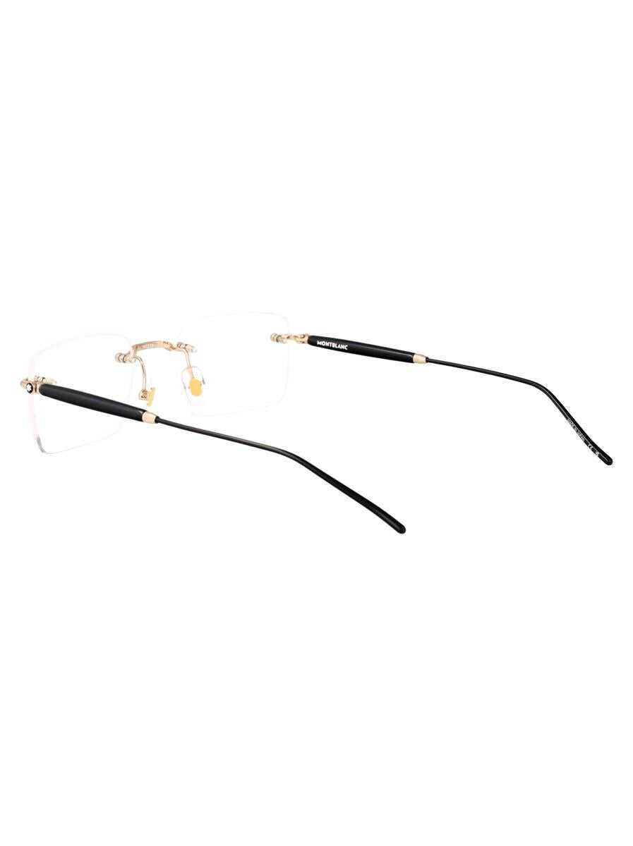 Ochelari de soare Montblanc Montblanc Optical GOLD-GOLD-TRANSPARENT Barbati (BM 17934429) 4