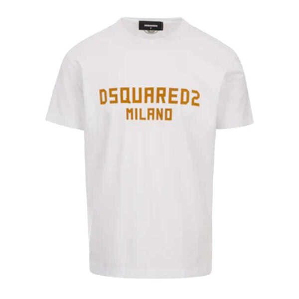 Topuri DSQUARED2 DSQUARED2 Cool Fit Tee WHITE Barbati (BM 17935227) 1