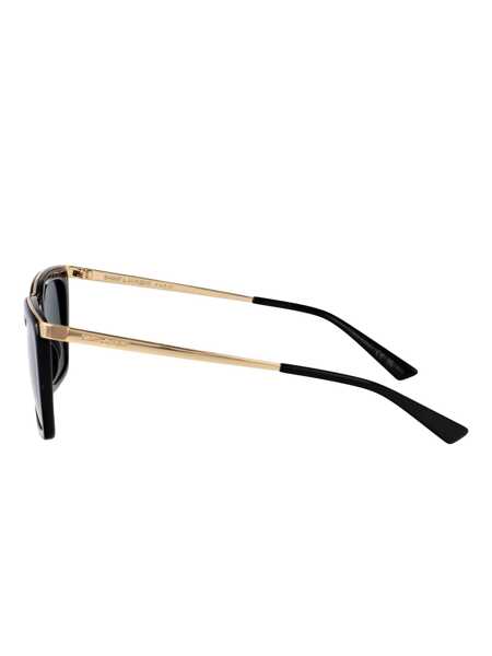 Ochelari de soare Saint Laurent Saint Laurent Eyewear Sunglasses BLACK-GOLD-BLACK Barbati (BM 17935335) 3