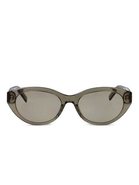 Ochelari de soare Saint Laurent Saint Laurent Eyewear Sunglasses BROWN-BROWN-GREY Femei (BM 17935398) 1