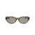 Saint Laurent Saint Laurent Eyewear Sunglasses BROWN-BROWN-GREY