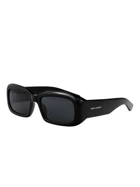 Ochelari de soare Saint Laurent Saint Laurent Eyewear Sunglasses BLACK-BLACK-BLACK Femei (BM 17935419) 2