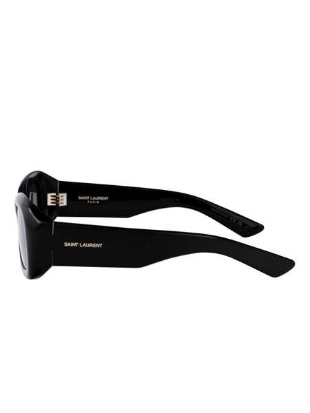 Ochelari de soare Saint Laurent Saint Laurent Eyewear Sunglasses BLACK-BLACK-BLACK Femei (BM 17935419) 3