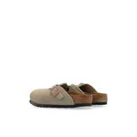 Slapi pentru Fete - Slapi Birkenstock Boston Kids taupe, Suede Leather Brown Fete (BM 17935776) - B-mall.ro