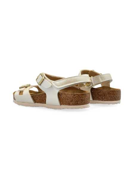 Sandale Birkenstock Rio HL Kids graceful pearl white, Birko Flor White Fete (BM 17935779) 3