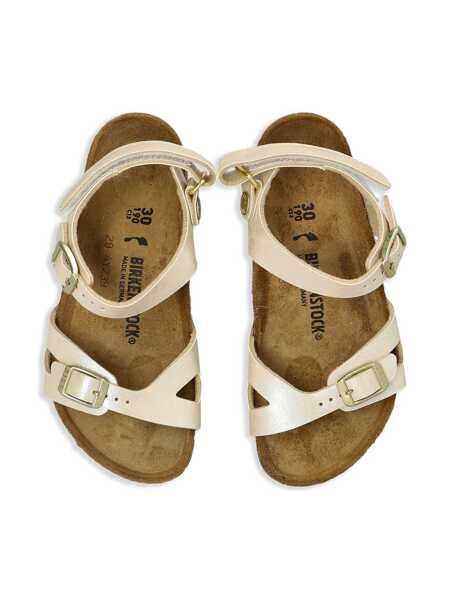 Sandale Birkenstock Rio HL Kids graceful pearl white, Birko Flor White Fete (BM 17935779) 4