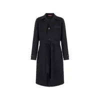 Paltoane pentru Barbati - Paltoane Gucci Gucci Wool Long Coat Black Barbati (BM 17935986) - B-mall.ro