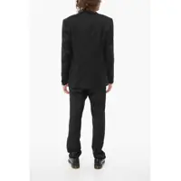 Costume CORNELIANI pentru Barbati - Costume CORNELIANI Wool Cerimonia Academy Suit With Shawl Lapel Black Barbati (BM 17936149) - B-mall.ro