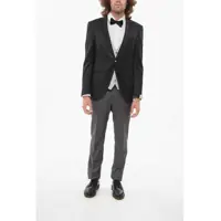 Costume 3 Pieces Academy Suit With Striped Pants Barbati
