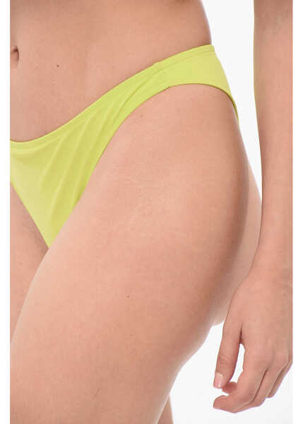 Bikini Chiara Ferragni Solid Color Stretch Nylon Bikini Bottom Green Femei (BM 17936215) 3
