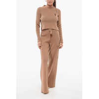 Pulovere AMIRI Dama - Pulovere AMIRI Crew Neck Cashmere Blend Sweater Beige Femei (BM 17936218) - B-mall.ro