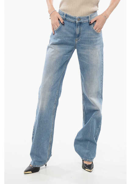 Blugi drepti Blumarine Delav Bootcut Denims 24Cm Light Blue Femei (BM 17936236) 1