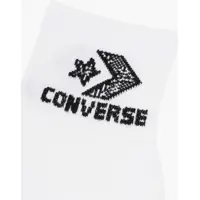 Sosete pentru Barbati - Sosete Converse Set Of 2 Pairs Of Bicolor Socks With Contrasting Logo Black & White Barbati (BM 17936332) - B-mall.ro